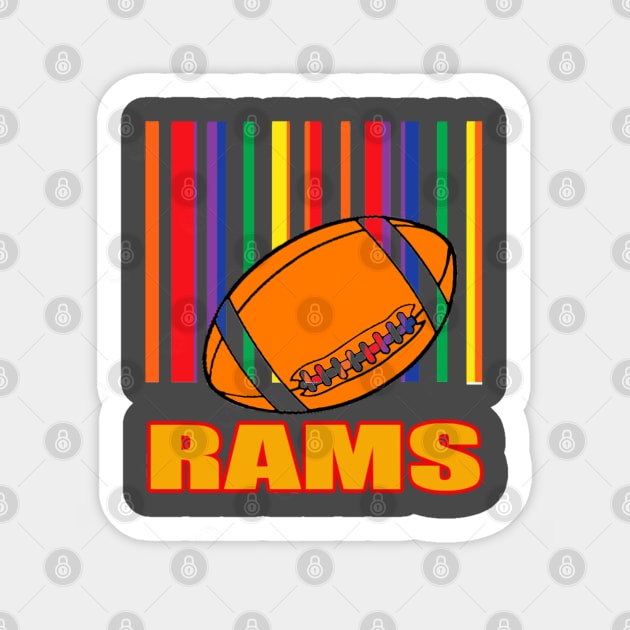 rams Sticker by monikamonik